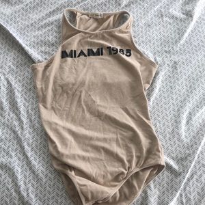 One peice LA hearts size small